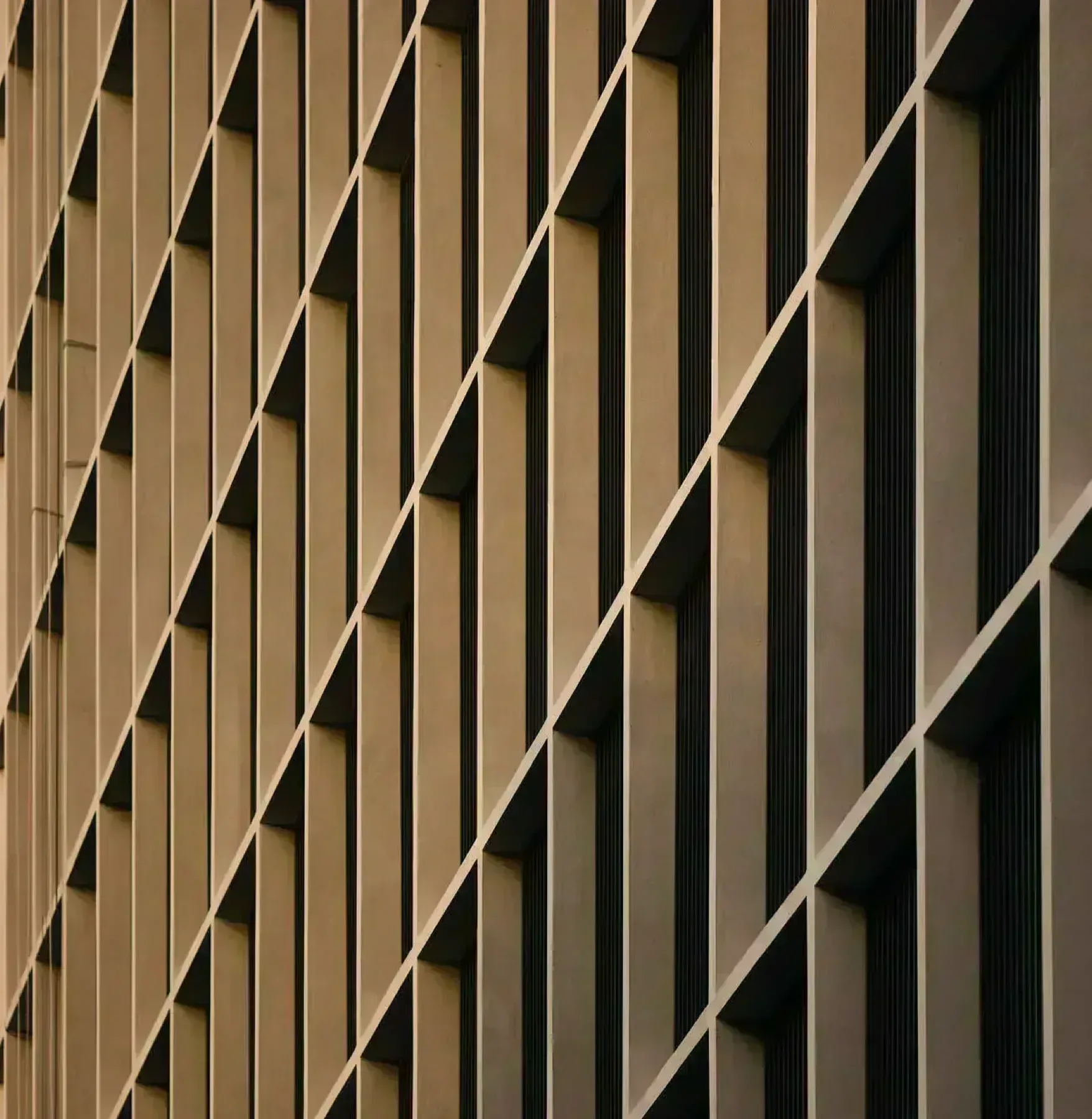 The Conlay picture-framed facade fin detail