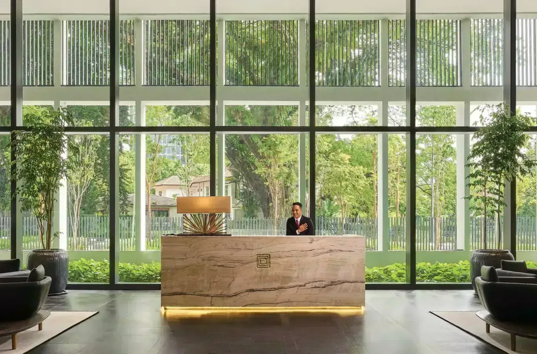 The Conlay grand lobby reception