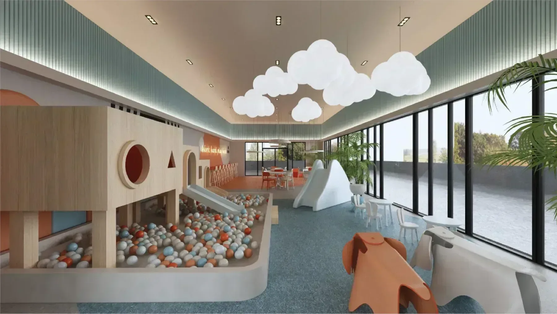 The Maxxon Residence children indoor play area