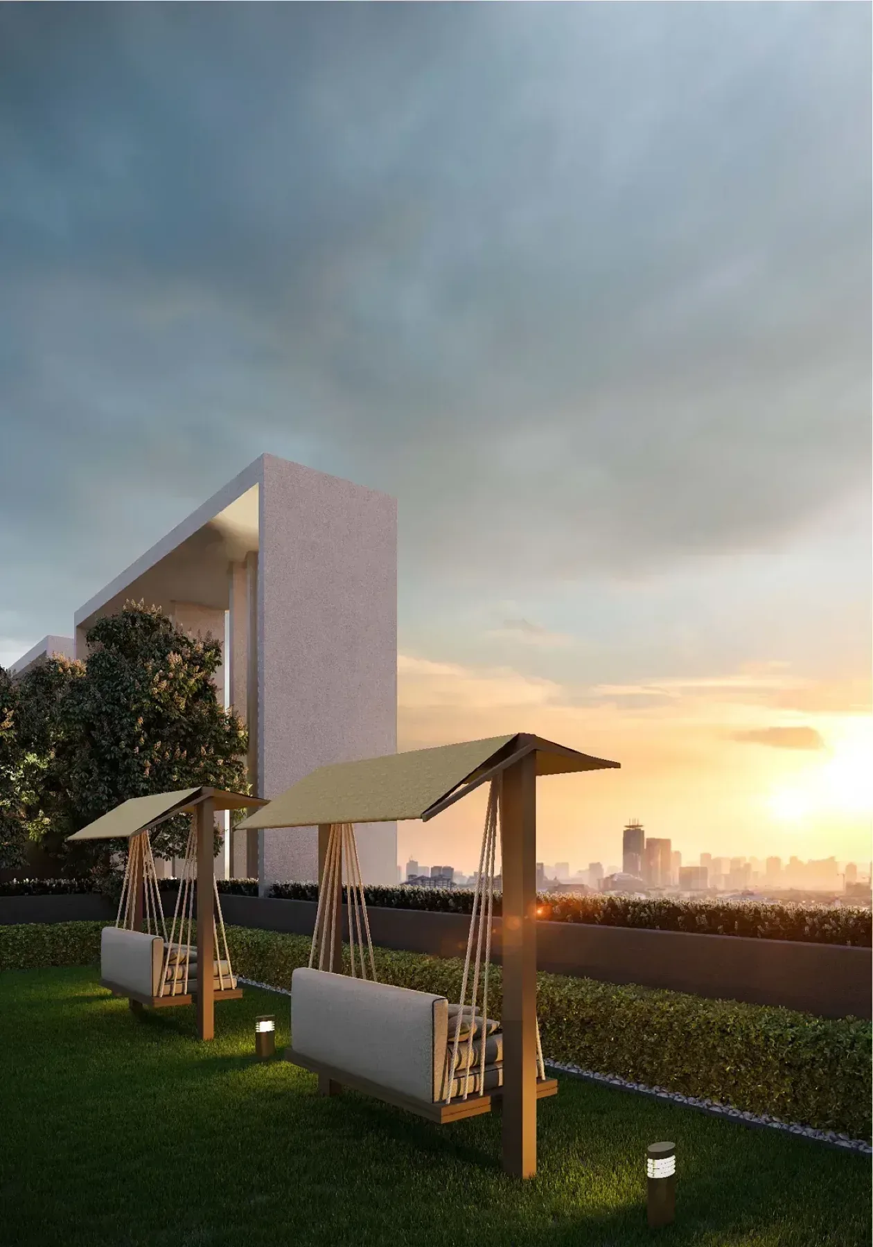 The Maxxon Residence rooftop sky garden