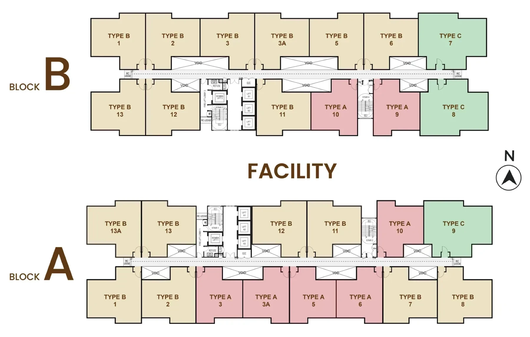 The Maxxon Residence Floor Plan (Typical Floor) floor plan