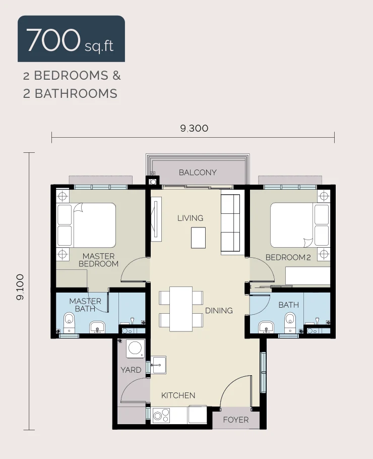 The Wyn Residences floor plan 1