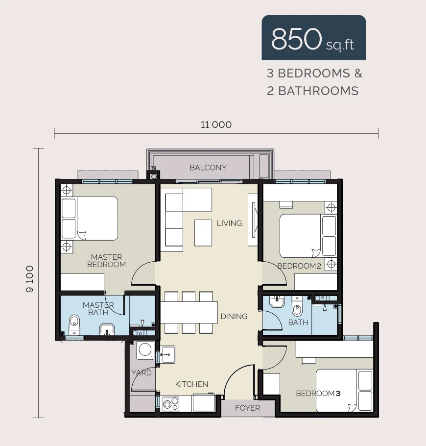 The Wyn Residences floor plan 2
