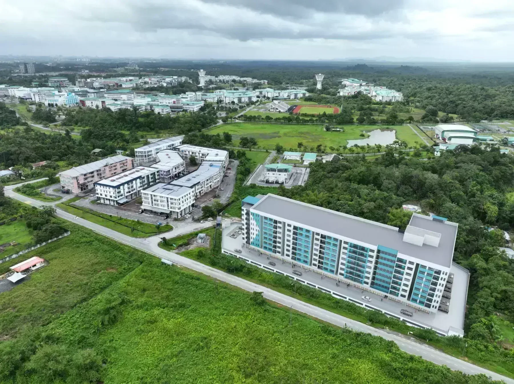 Uni Vision erial view