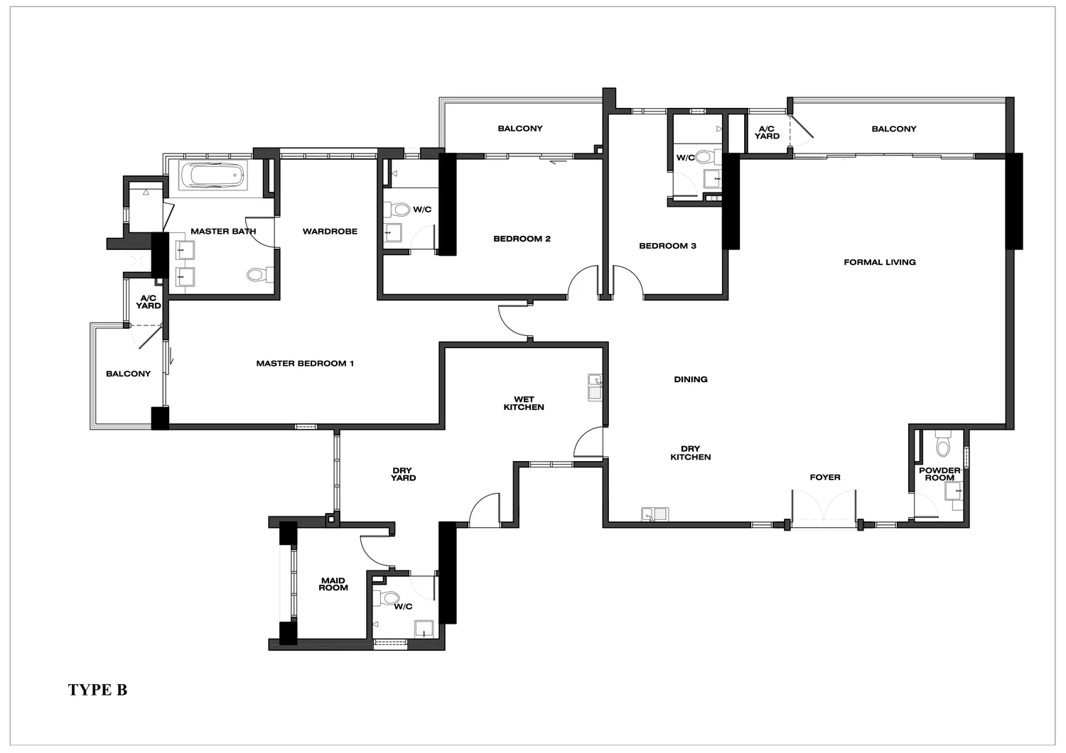 Valencia Residence floor plan 2