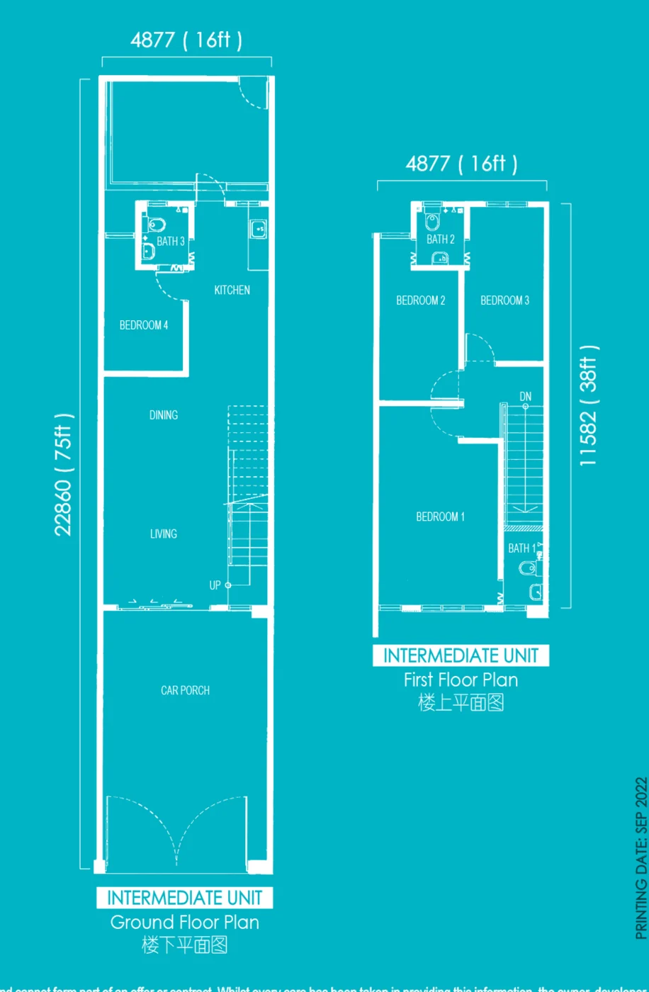 Vista Tropika Floor Plan (Ground) floor plan