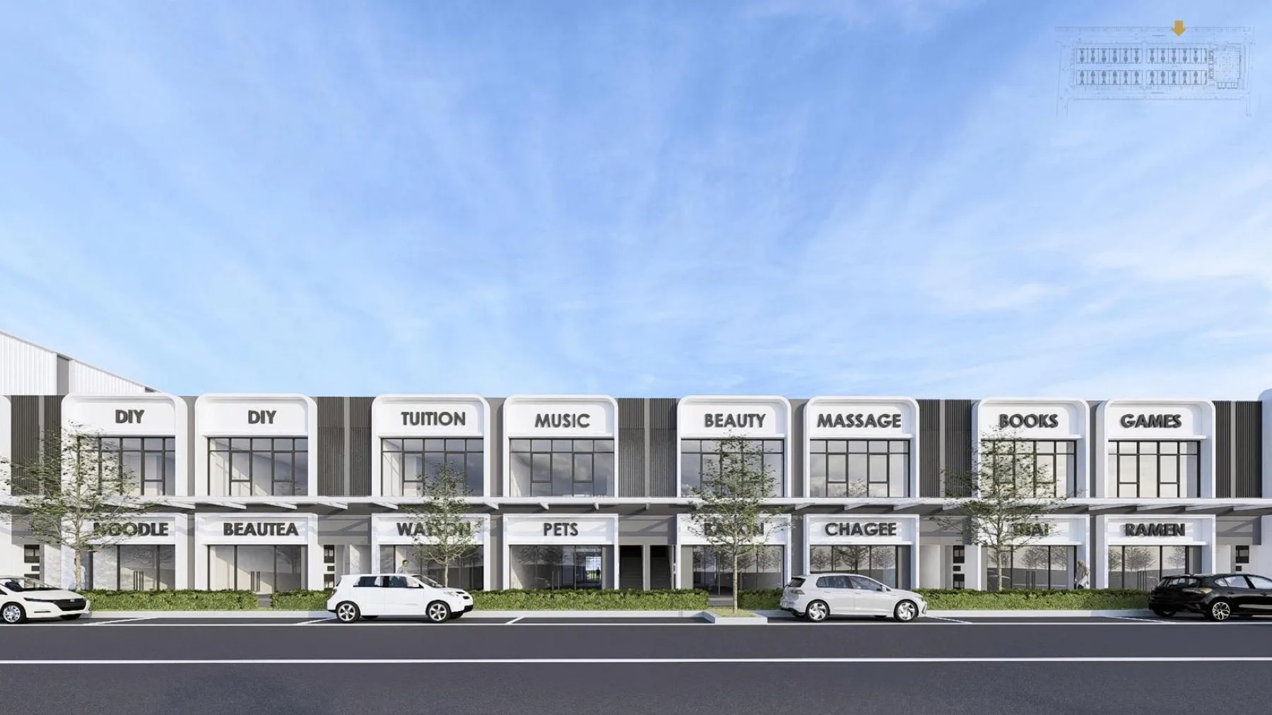 Wisdom Boulevard, Batu Kawan — artist impression