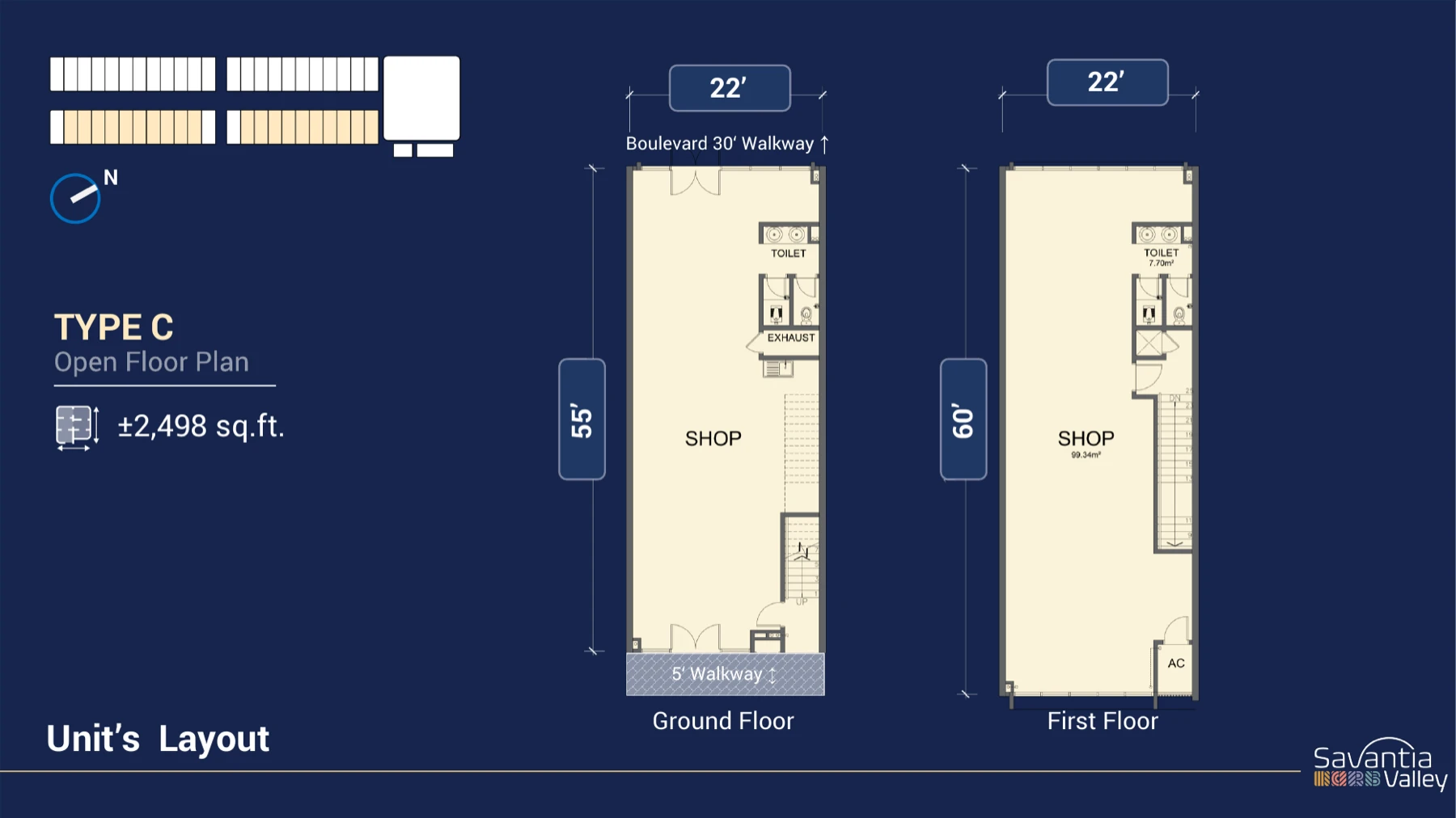 Wisdom Boulevard Type C floor plan