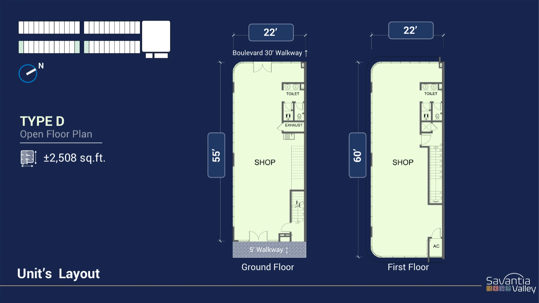 Wisdom Boulevard Type D floor plan