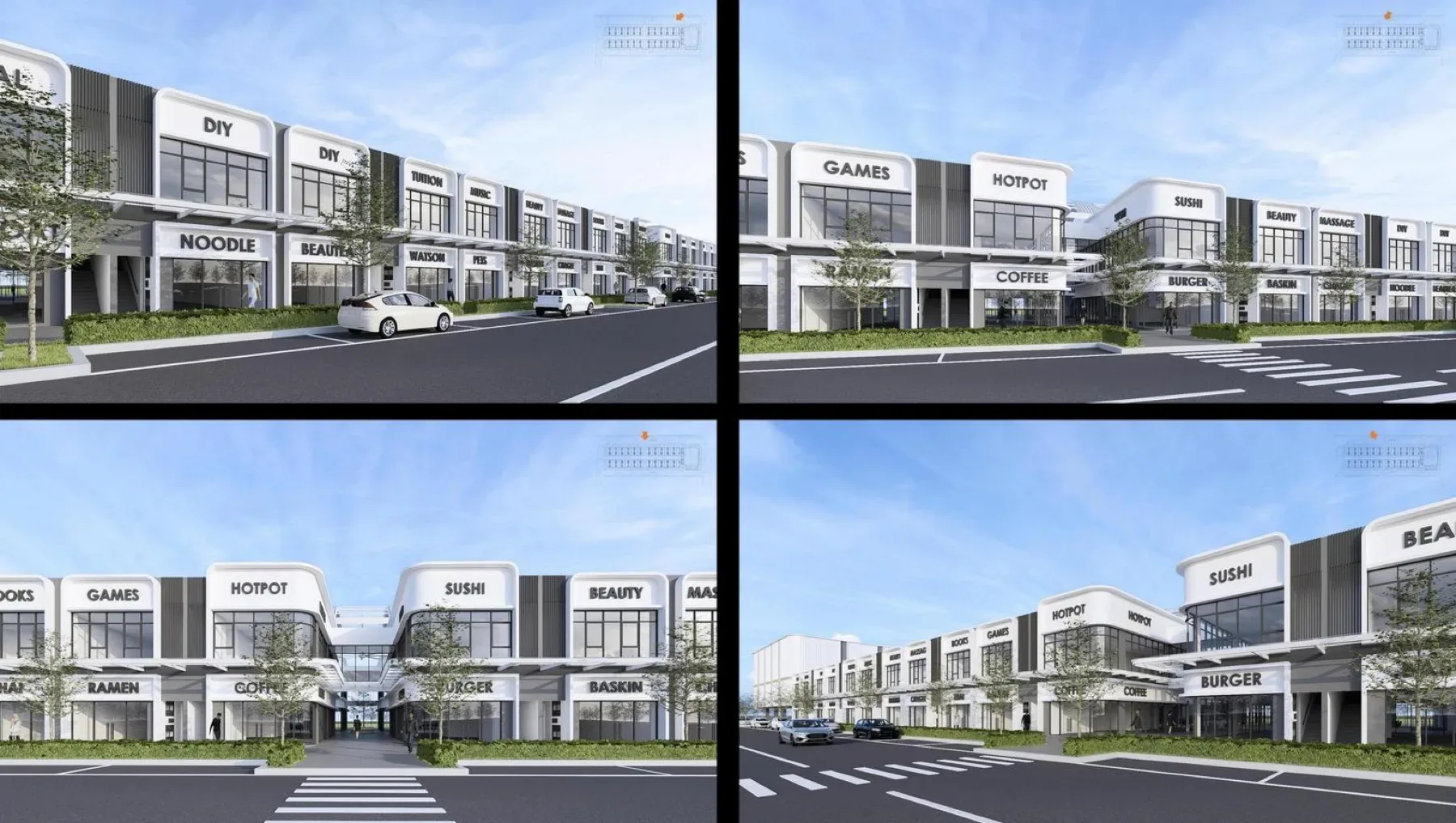 Wisdom Boulevard, Batu Kawan — artist impression